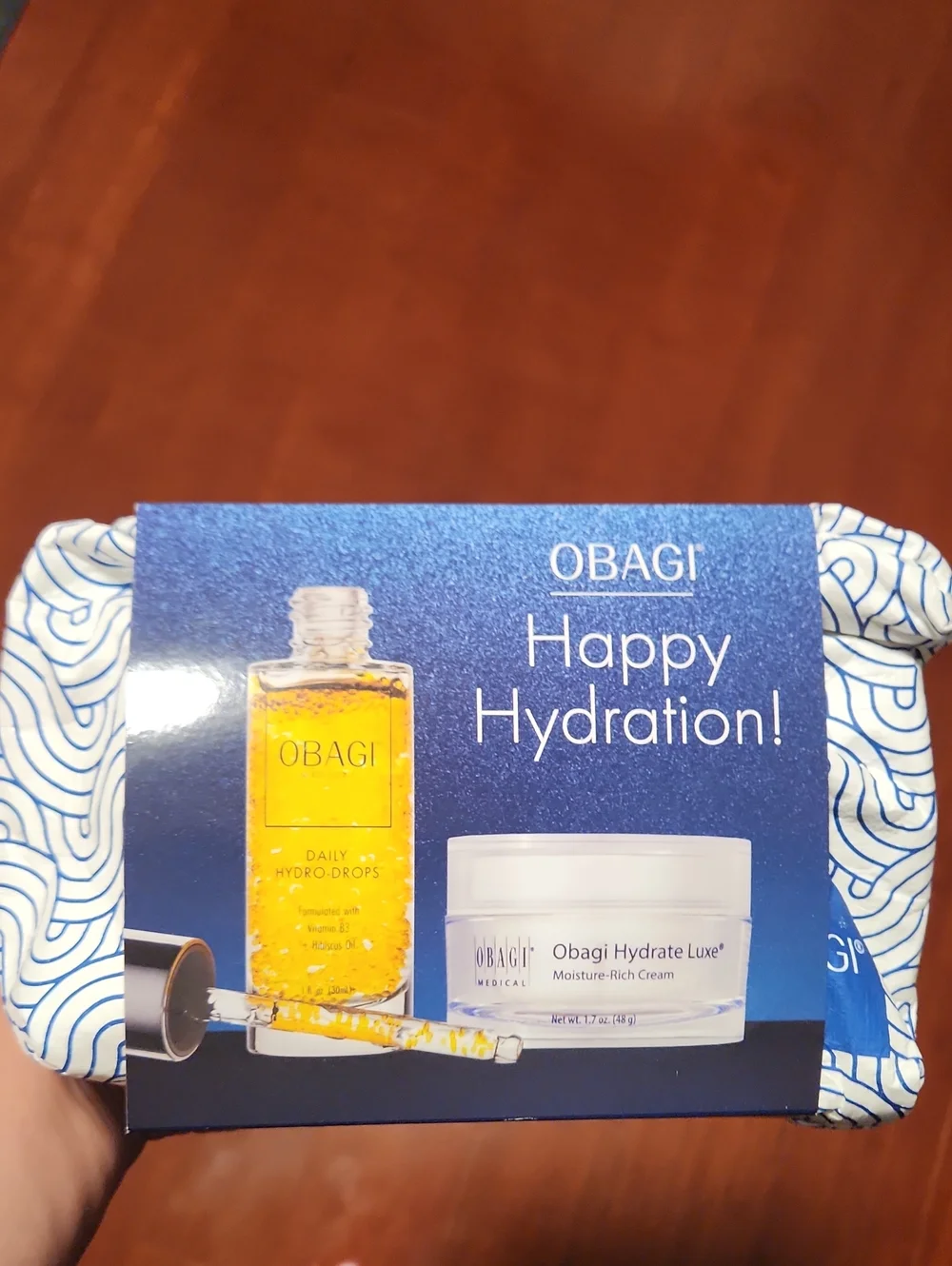 Obagi Hydrate Duo Kit With Bag. Brand New